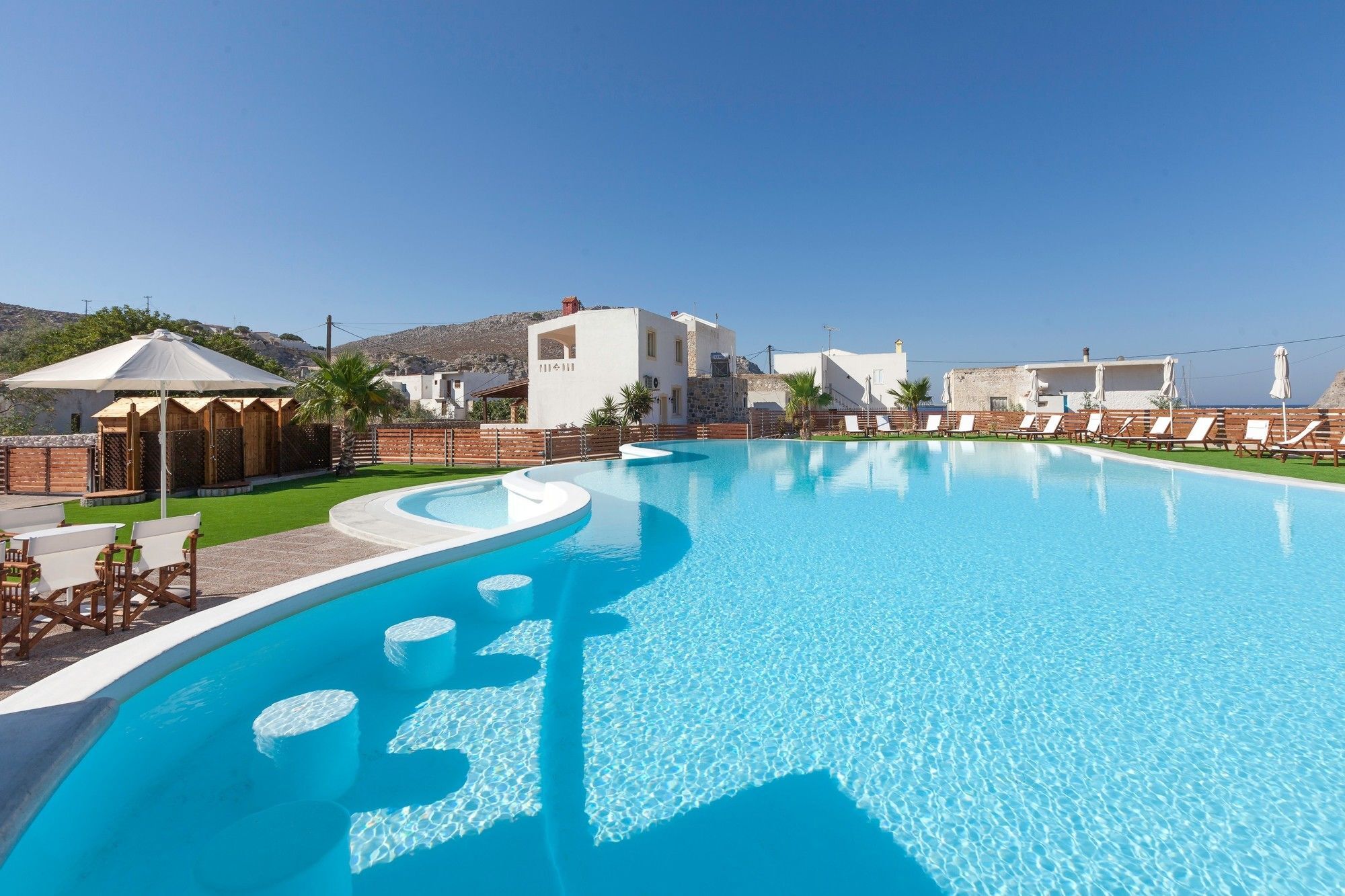 H Hotel Pserimos Villas Pserimos Town ภายนอก รูปภาพ